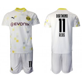 Camisolas de futebol Borussia Dortmund Marco Reus 11 Criança Equipamento 3ª 2020/21 Manga Curta